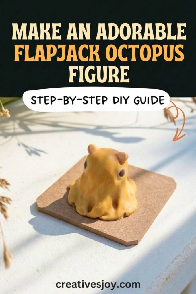 Make an Adorable Flapjack Octopus Figure