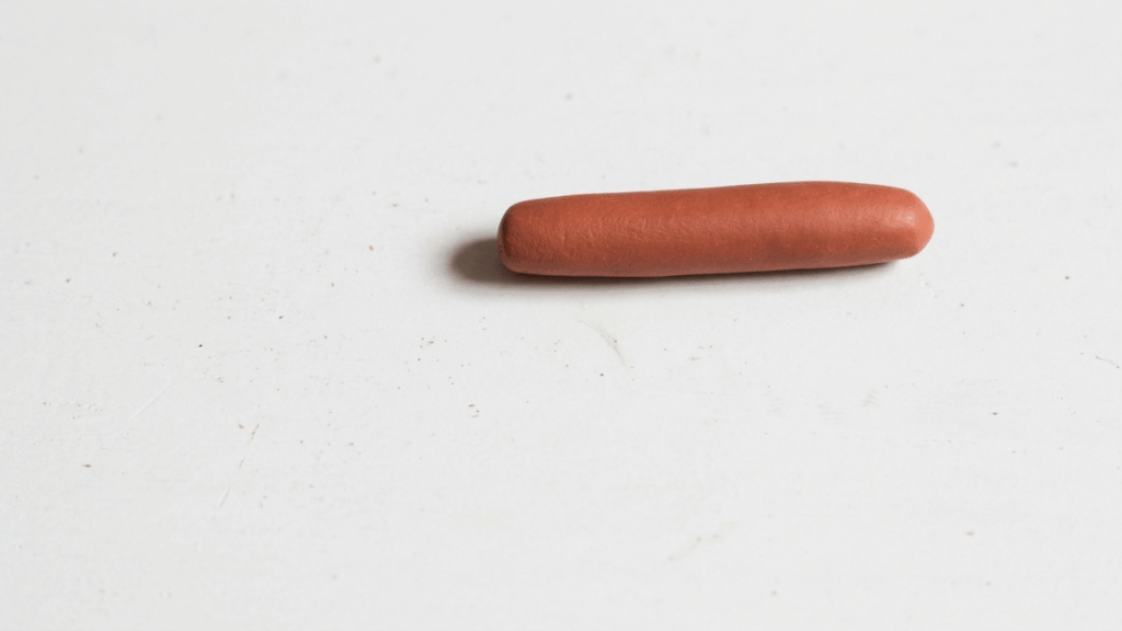 Mini Clay Hot Dog 4