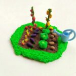 Mini Vegetable Garden Clay Image