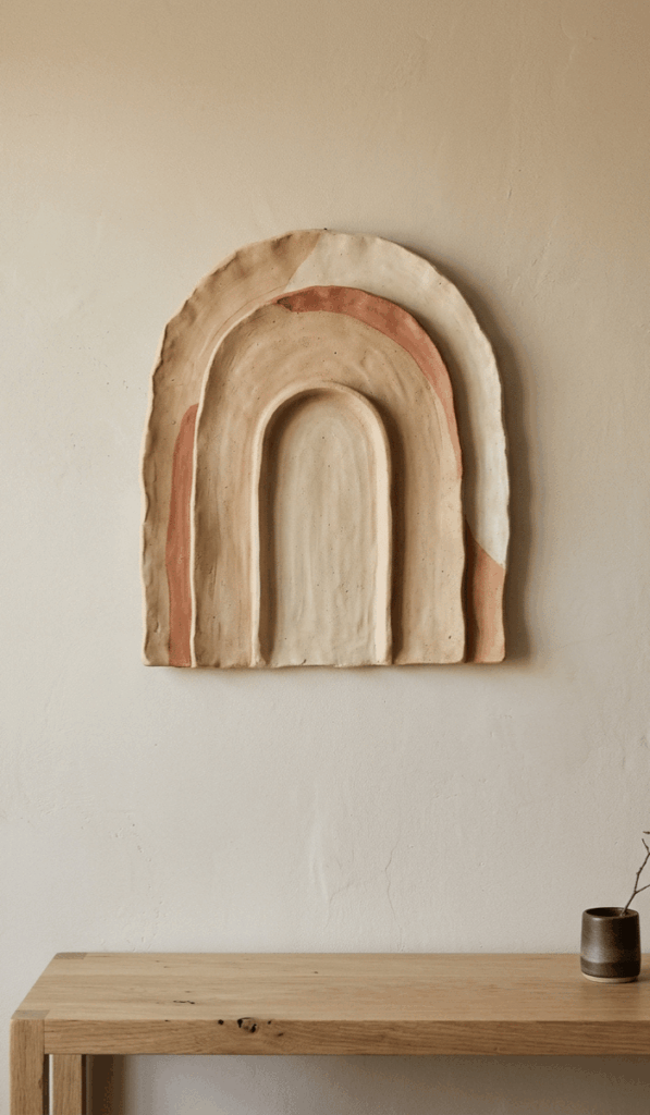 Modern Clay Arch Wall Hanging