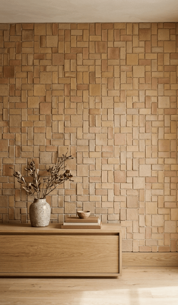 Modern Clay Mosaic Wall Decor