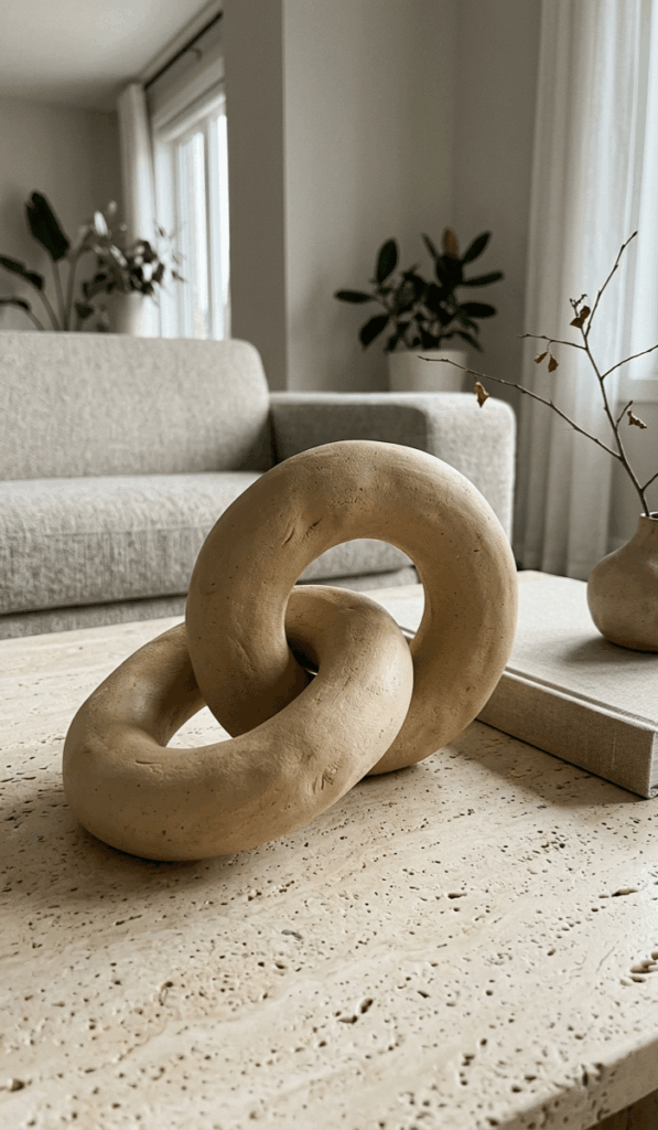 Modern Clay Ring Sculpture Ideas