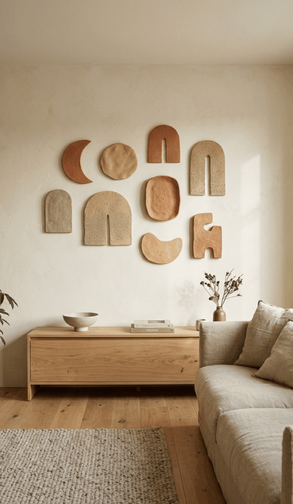 Modern Minimalist Clay Wall Decor