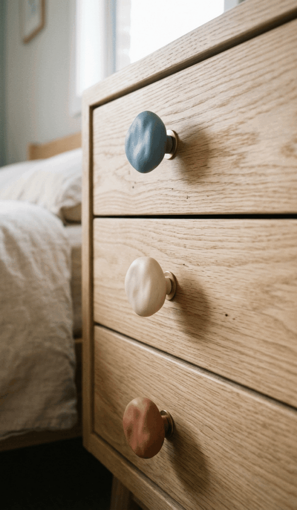 Modern Polymer Clay Drawer Knobs