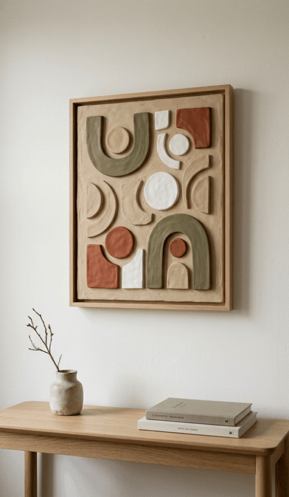 Modern Polymer Clay Wall Art Ideas
