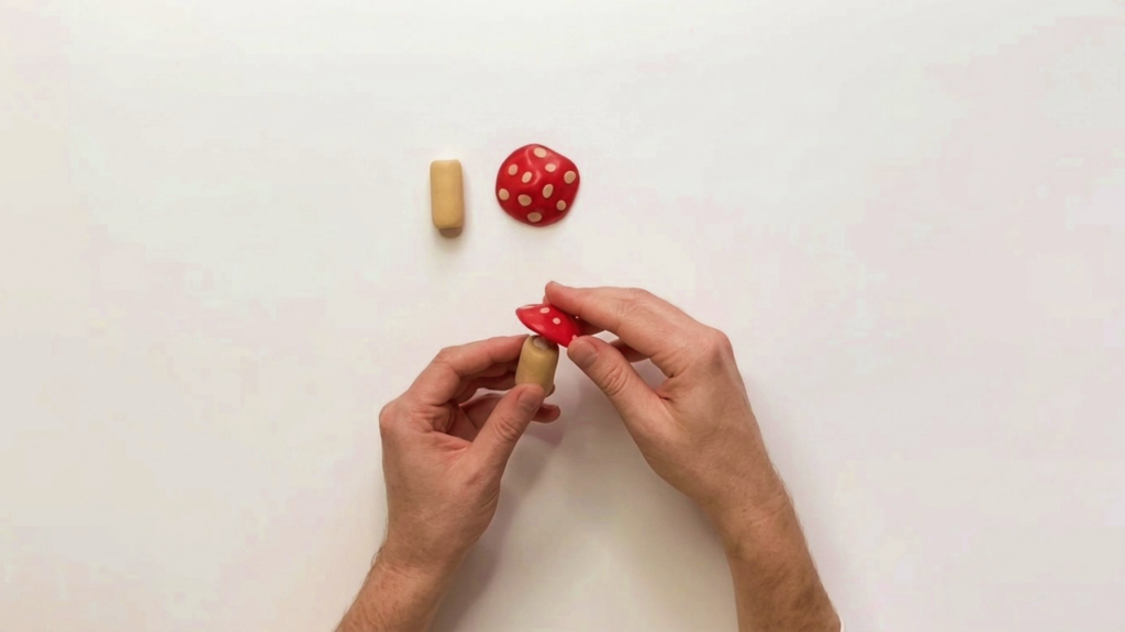 Mushroom Ornaments With Polymer Clay 5