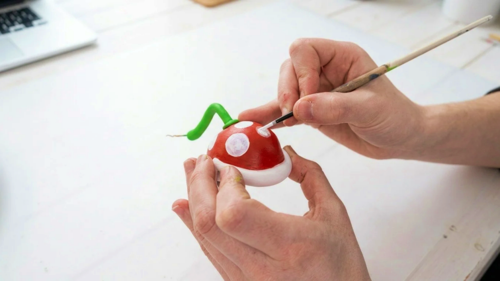 Piranha Plant from Clay 5