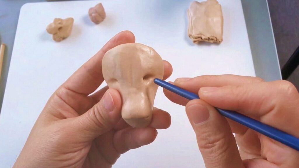 Polymer Clay Dog 3