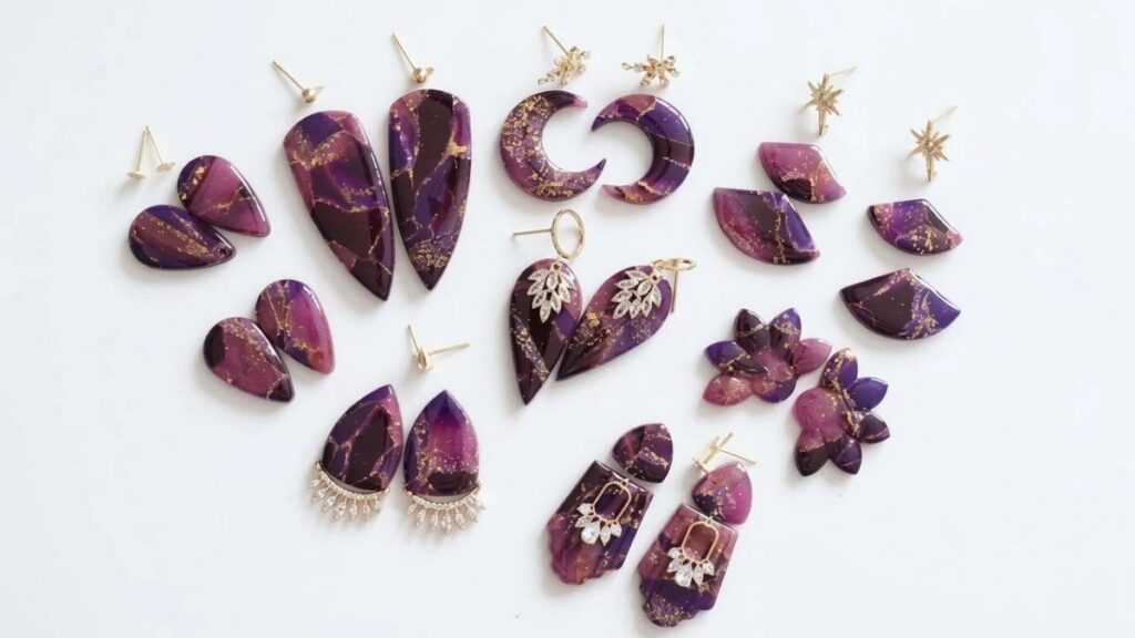 Polymer Clay Earrings 7