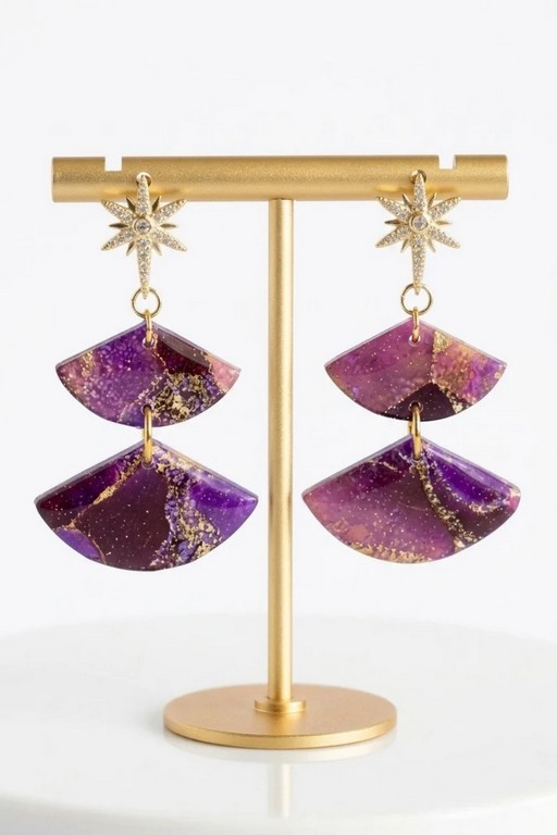 Polymer Clay Earrings Image