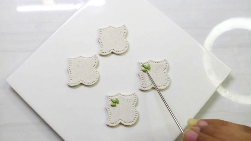 Polymer Clay Flower Earrings 3