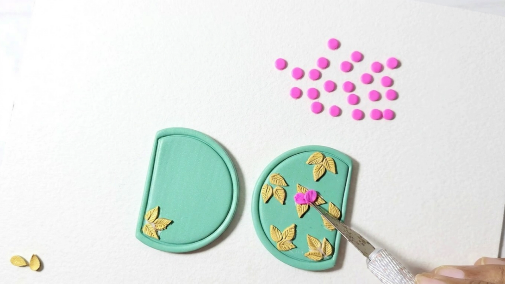 Polymer Clay Flower Jewelry 5
