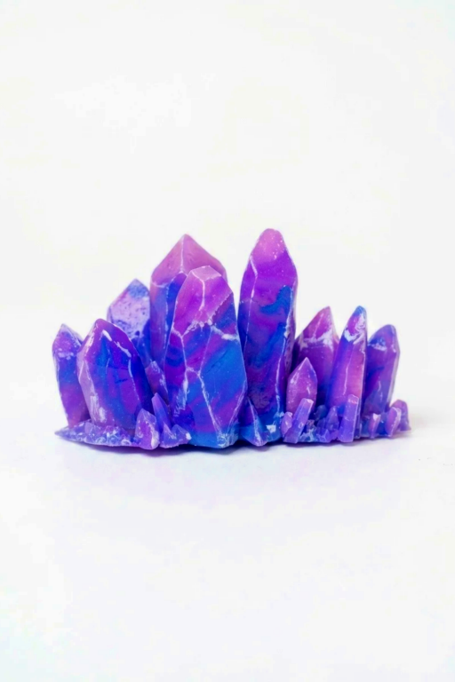 Unique DIY Polymer Clay Gemstone Crystal Idea for Home Décor