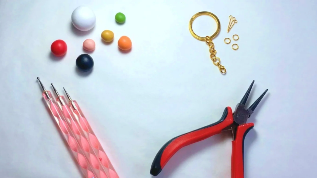 Polymer Clay Keychain 1
