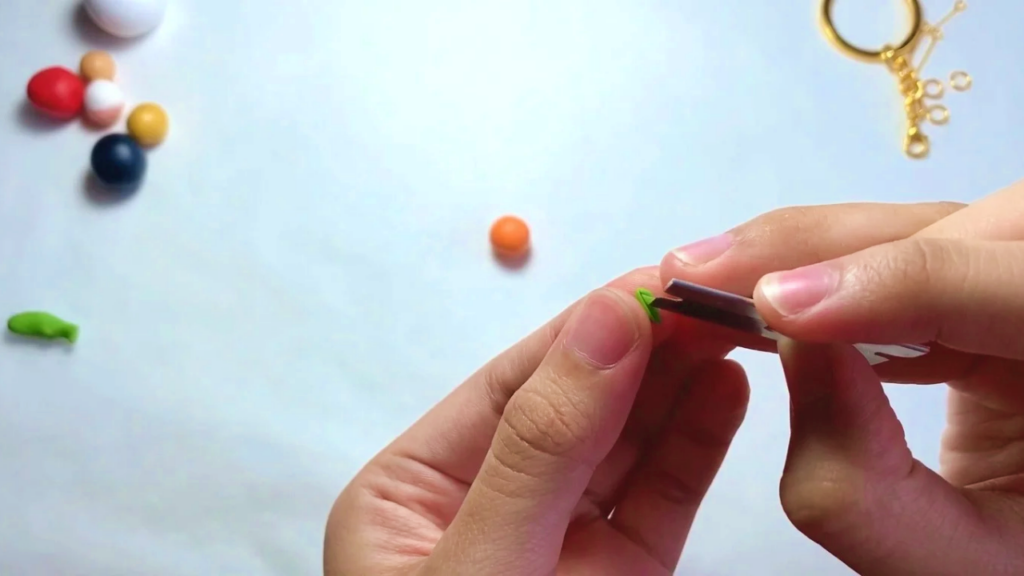 Polymer Clay Keychain 3