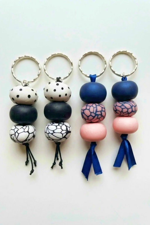 Easy Polymer Clay Keyring DIY with Simple Tools