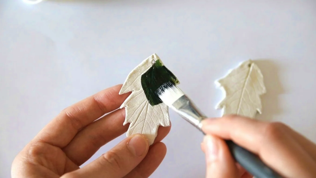 Polymer Clay Leaf 4