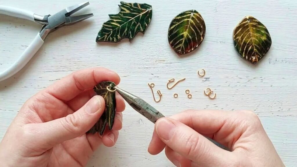 Polymer Clay Leaf 6