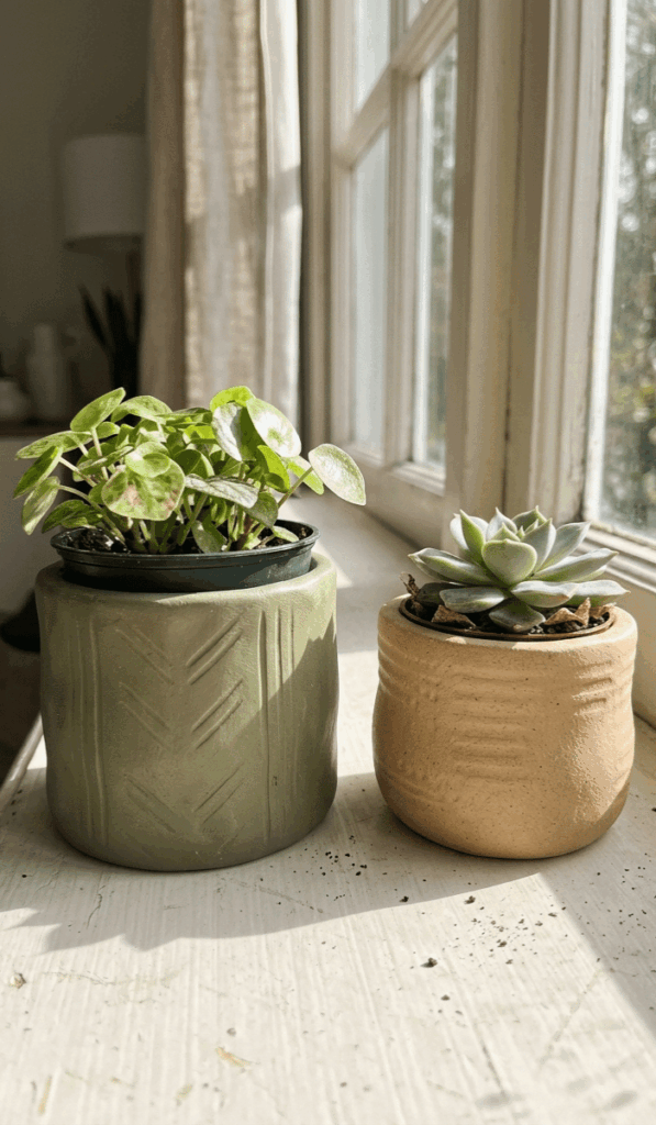 Polymer Clay Mini Planter Decor