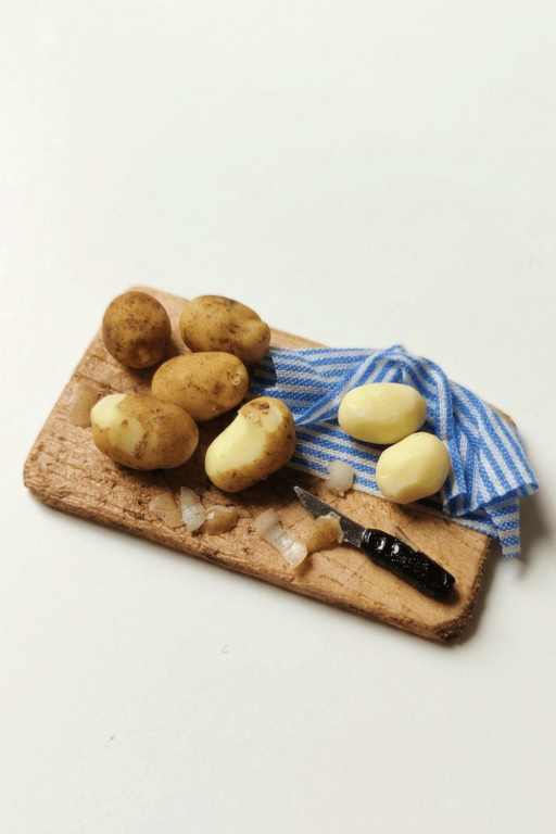 Adorable Polymer Clay Potato With A Lifelike Finish + Tutorial