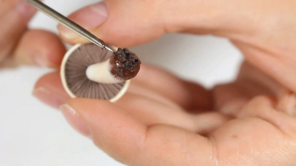 Polymer Clay Mushroom 6
