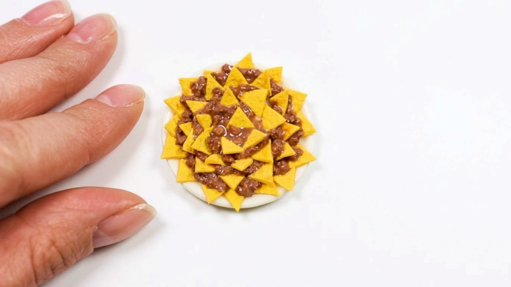 Polymer Clay Nachos 5