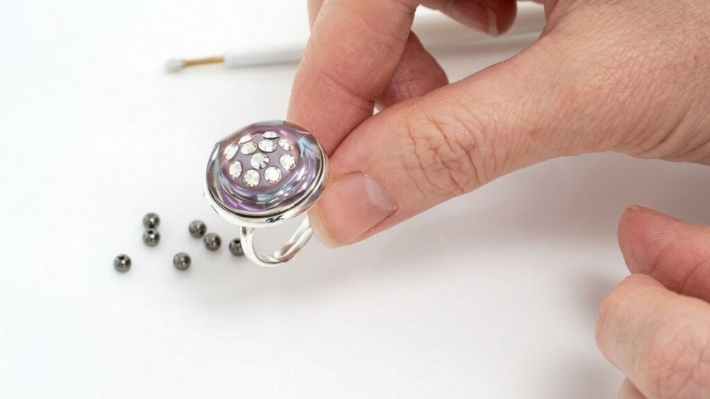 Polymer Clay Ring 6