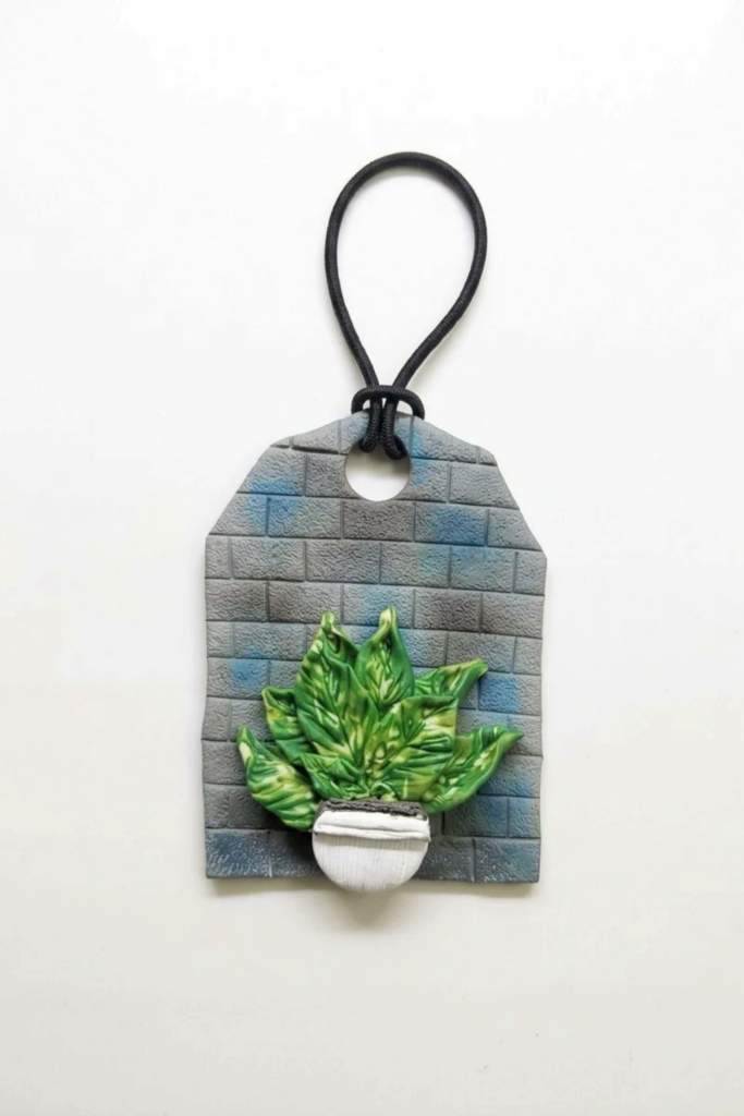 Polymer Clay Wall Decor Final Image