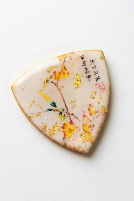 Porcelain-Look Polymer Clay Beads Final Image
