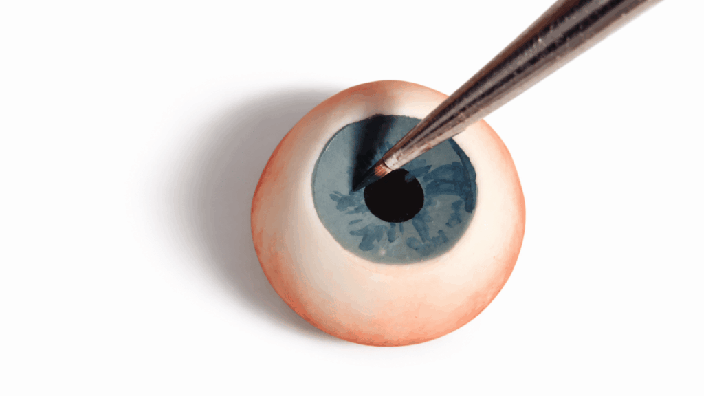 Realistic Bloody Eyeball Clay 2