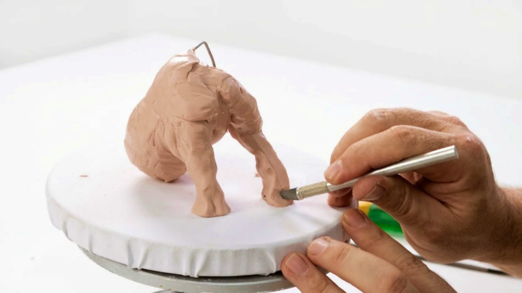 Sculpt an Adorable Clay Cat 3