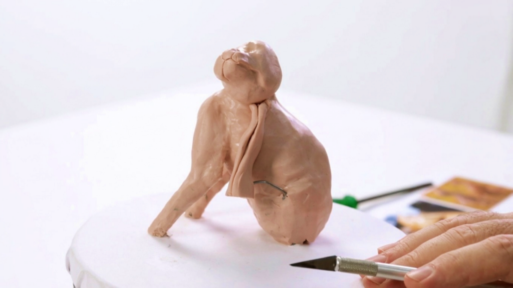 Sculpt an Adorable Clay Cat 5