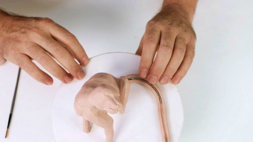 Sculpt an Adorable Clay Cat 6