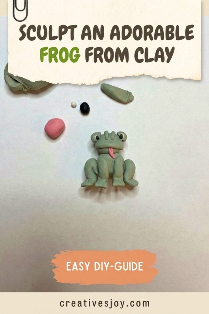 Sculpt an Adorable Frog from Clay