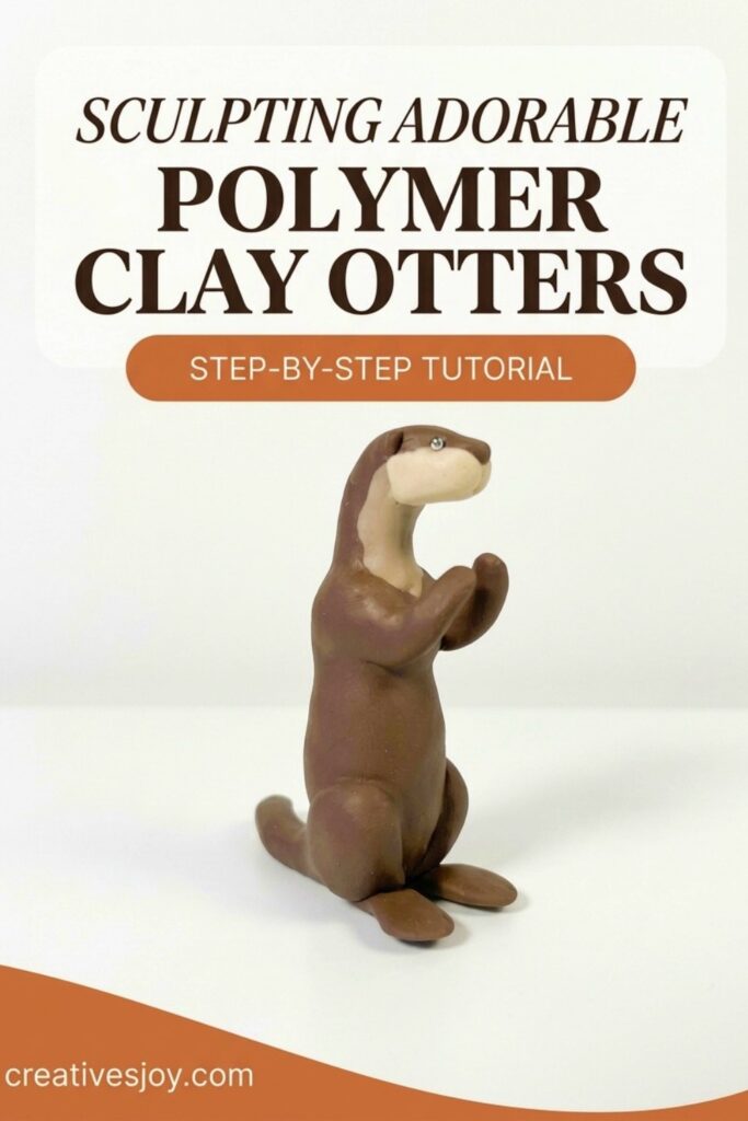 Sculpting Adorable Polymer Clay Otters