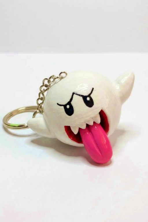 DIY Polymer Clay Spooky BOO Craft Idea for Halloween