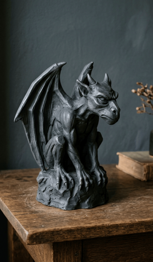 Spooky Clay Gargoyle Ideas