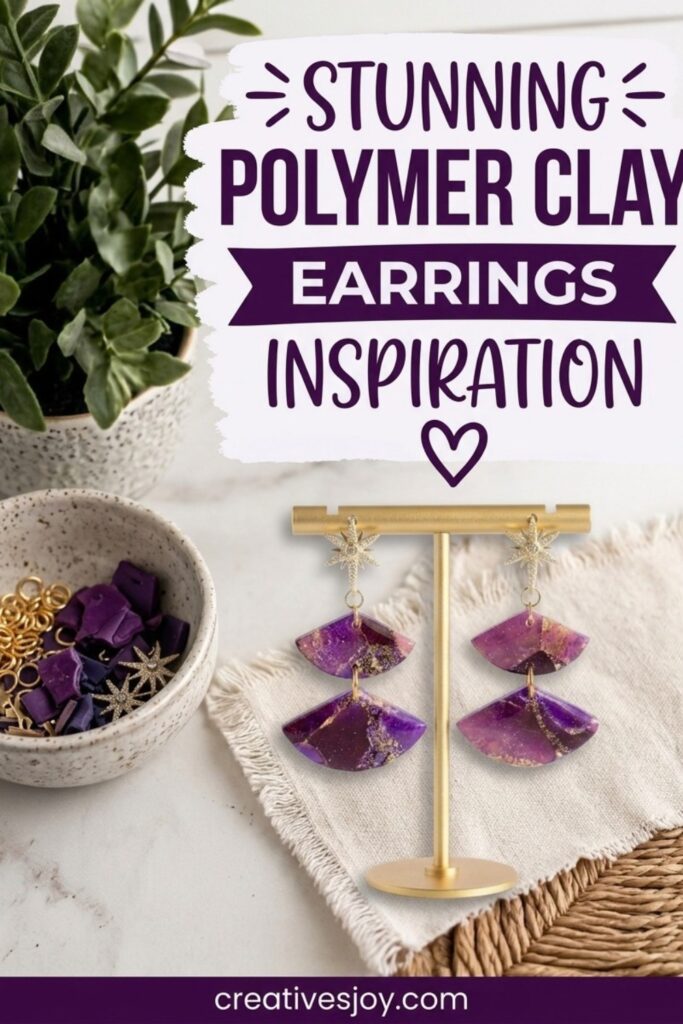 Stunning Polymer Clay Earrings Inspiration