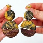 Timeless Tortoise Shell Polymer Earrings Image