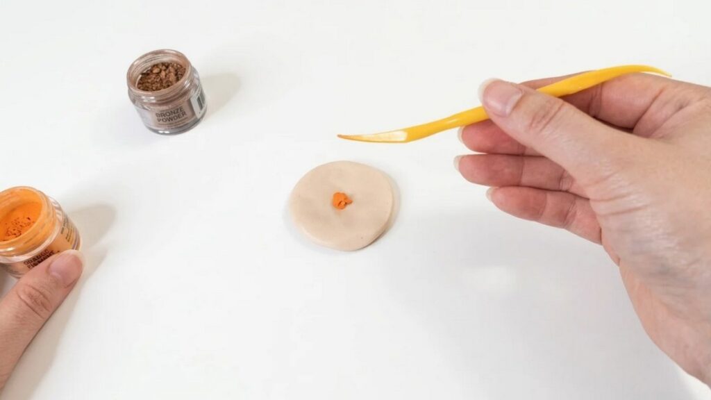 Tortoise Shell Polymer Earrings 1