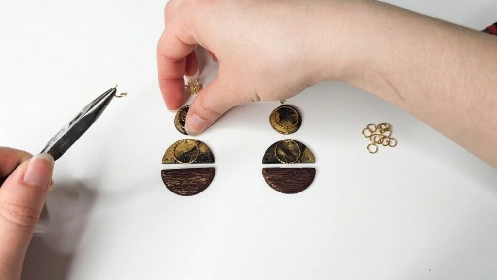 Tortoise Shell Polymer Earrings 5