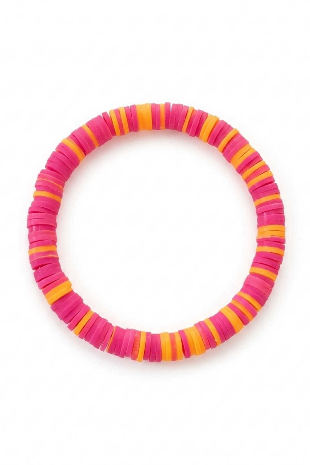Unique Clay Bead Bracelet Final Image