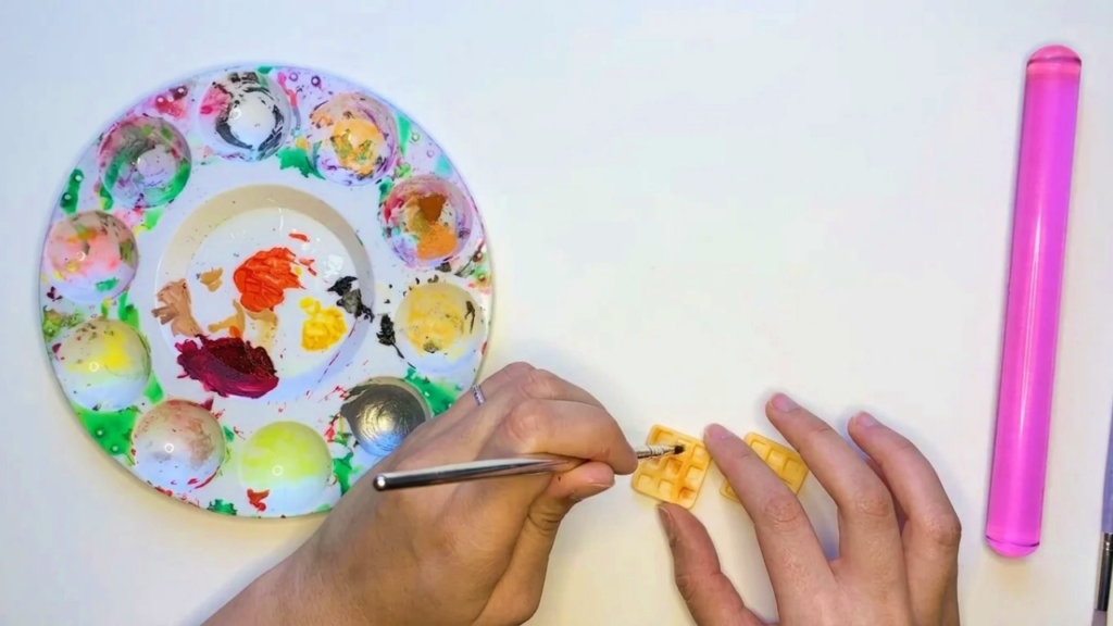Waffle Polymer Clay 4